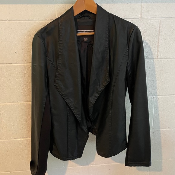 DCasual Vegan Leather Jacket - Picture 1 of 3